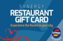 Synergy Restaurants Gift cards