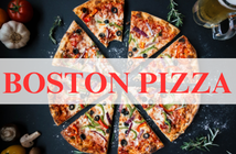 Boston Pizza Gift cards