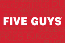 Five Guys (No Pin - InStore Only) Gift cards