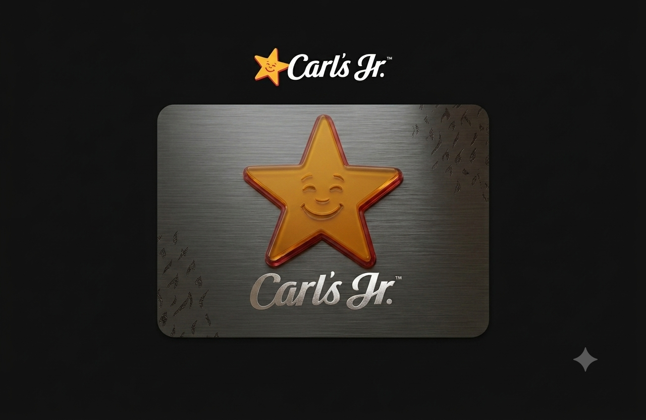 Carl's Jr Gift cards