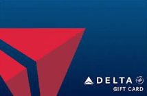 Delta Airlines Gift cards